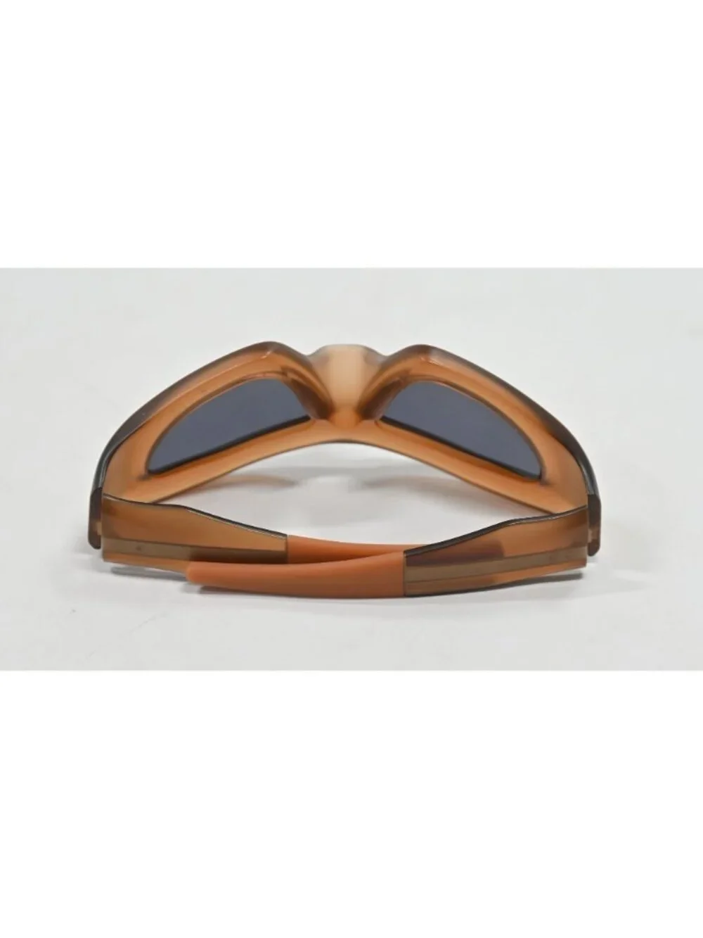 Entire Studios Brown Compound Performance Sunglasses Matte Rust/Bronze Mirror